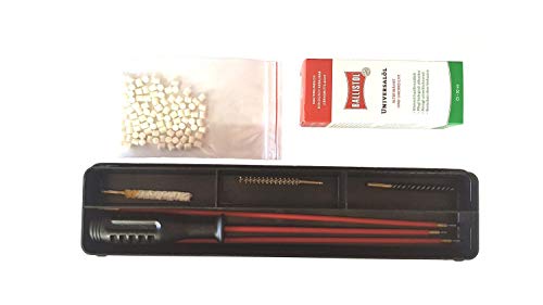 Jagdaktiv Putzzeug- Set mit Ballistol Öl und Reinigungspfropfen Kal. 4,5 mm Jagdaktiv Putzzeug- Set mit Ballistol Öl und Reinigungspfropfen Kal. 4,5 mm von FOXCUP