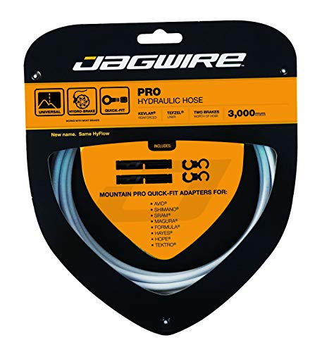 Jagwire Bremsleitungset Hyflow (Teflon/Kevlar) 3000mm, weiss, 18009402 von Jagwire