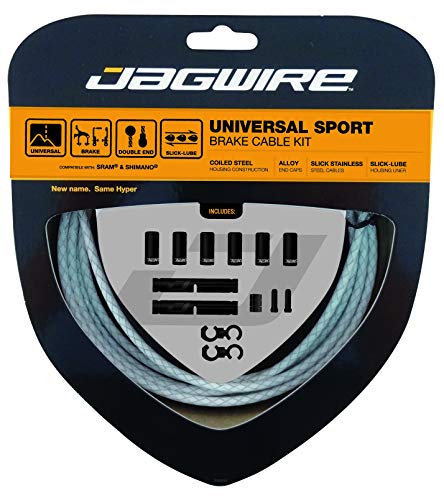 Jagwire Bremszugset Universal Sport, Blanc Tressé von Jagwire