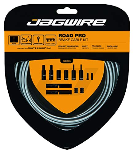 Jagwire PCK201 Kabel- und Kabel-Set für Erwachsene, Ice Gray von Jagwire