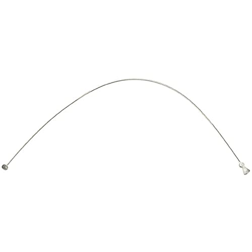 Jagwire Kabel für Cantilever-Bremsen, Doppelendiger Straddle-Draht, 1,8 mm x 380 mm, Beutel/10 Stück, Silber von Jagwire