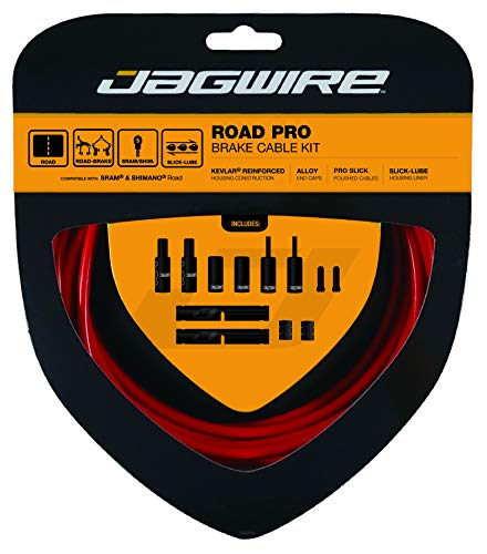 Jagwire pck204 Kabelset und Gaines Unisex Erwachsene, Rot von Jagwire