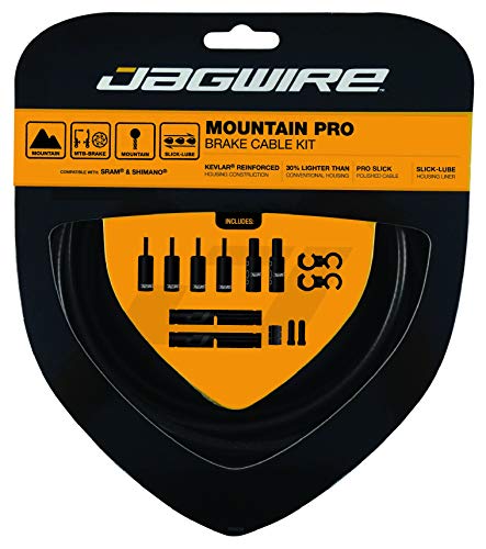 Jagwire PCK409 Kabel- und Ummantelungs-Set, Unisex, Erwachsene, Stealth Black von Jagwire