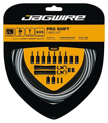 Jagwire PCK501 Kabel- und Kabel-Set für Erwachsene, Ice Gray von Jagwire