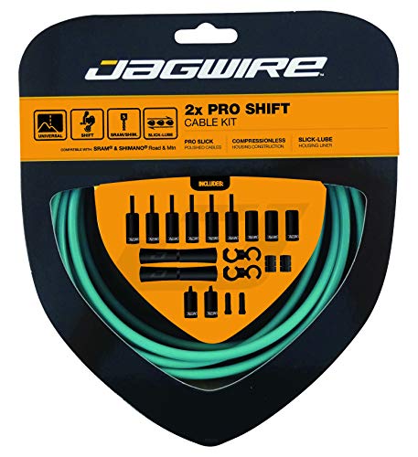 Jagwire Pck508 Kabel-und Ummantelungsset, Bianchi Celeste, 均码 Jagwire Pck508 Kabel-und Ummantelungsset, Bianchi Celeste, 均码 von Jagwire