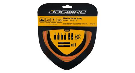 jagwire mountain pro bremskit orange von Jagwire