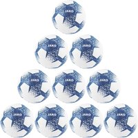 10er Ballpaket JAKO Futsal-Hallenfußball 703 - weiß/JAKO blau 4 von Jako
