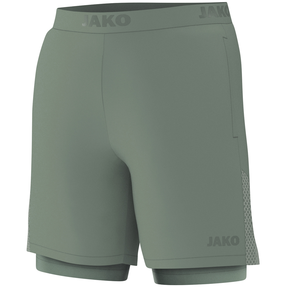 JAKO 2-in-1 Short Power, XL, mintgrün von Jako