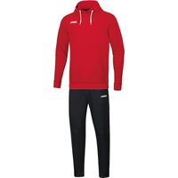 JAKO Base Jogginganzug mit Hoodie rot 164 JAKO Base Jogginganzug mit Hoodie rot 164 von Jako