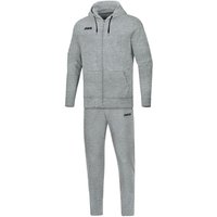 JAKO Base Jogginganzug mit Kapuze hellgrau meliert 152 JAKO Base Jogginganzug mit Kapuze hellgrau meliert 152 von Jako