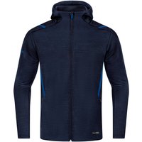 JAKO Challenge Kapuzenjacke Kinder marine meliert/royal 140 von Jako