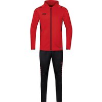 JAKO Challenge Trainingsanzug mit Kapuze Damen rot/schwarz 34 von Jako