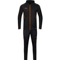 JAKO Challenge Trainingsanzug mit Kapuze Damen schwarz/neonorange 34 JAKO Challenge Trainingsanzug mit Kapuze Damen schwarz/neonorange 34 von Jako