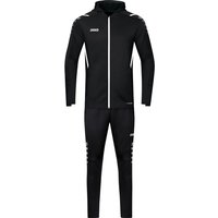 JAKO Challenge Trainingsanzug mit Kapuze Damen schwarz/weiß 38 von Jako