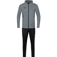 JAKO Challenge Trainingsanzug mit Kapuze Herren steingrau/schwarz XL JAKO Challenge Trainingsanzug mit Kapuze Herren steingrau/schwarz XL von Jako