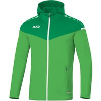 JAKO Champ 2.0 Kapuzenjacke soft green/sportgrün S von Jako
