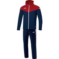 JAKO Champ 2.0 Präsentationsanzug mit Kapuze marine/chili rot 4XL JAKO Champ 2.0 Präsentationsanzug mit Kapuze marine/chili rot 4XL von Jako