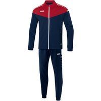 JAKO Champ 2.0 Trainingsanzug Polyester marine/chili rot XXL von Jako