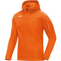 JAKO Classico Kapuzenjacke Kinder neonorange 164 von Jako