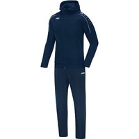JAKO Classico Präsentationsanzug mit Kapuze marine 140 JAKO Classico Präsentationsanzug mit Kapuze marine 140 von Jako