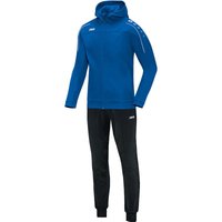 JAKO Classico Trainingsanzug Polyester mit Kapuze royal M JAKO Classico Trainingsanzug Polyester mit Kapuze royal M von Jako