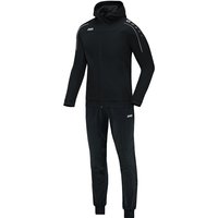JAKO Classico Trainingsanzug Polyester mit Kapuze schwarz 4XL JAKO Classico Trainingsanzug Polyester mit Kapuze schwarz 4XL von Jako