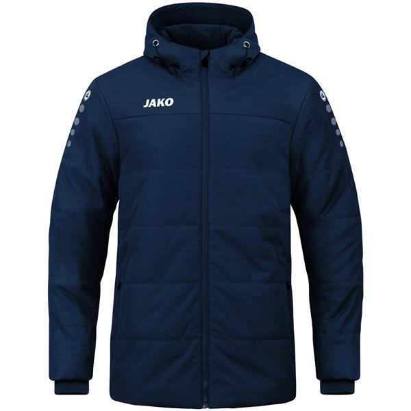 JAKO Coachjacke Team mit Kapuze M Marine JAKO Coachjacke Team mit Kapuze M Marine von Jako