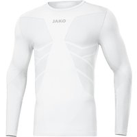 JAKO Comfort recyceltes langarm Funktionsshirt Kinder weiß 140/152 von Jako