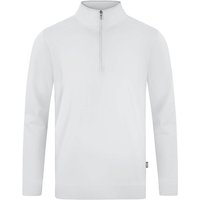 JAKO Doubletex Sweatshirt mit 1/4-Reißverschluss weiß XL von Jako