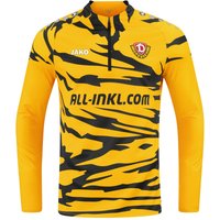 JAKO Dynamo Dresden Warm-Up Ziptop 2024/25 Herren 307 - dynamic yellow XXL von Jako