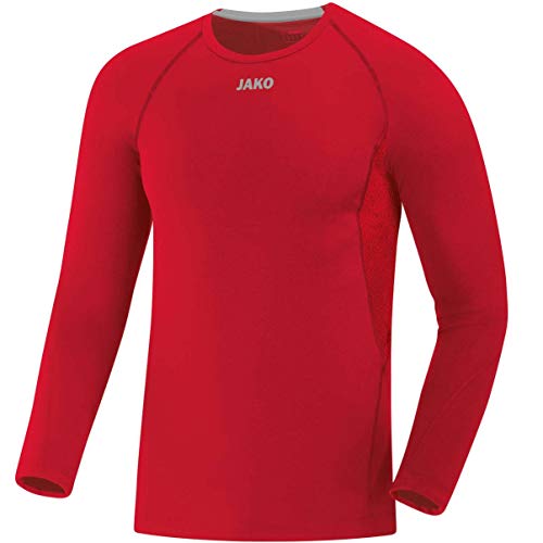 JAKO Herren Compression 2.0 Longsleeve, Sportrot, M EU JAKO Herren Compression 2.0 Longsleeve, Sportrot, M EU von JAKO