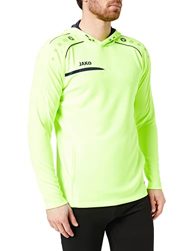 JAKO Herren Kapuzensweatjacke Prestige, lemon/marine, L, 8858 JAKO Herren Kapuzensweatjacke Prestige, lemon/marine, L, 8858 von JAKO