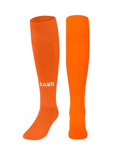 JAKO Herren Glasgow 2.0 Stutzenstrumpf, Neonorange, 39-42 EU von JAKO