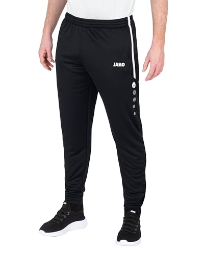 JAKO Unisex Trainingshose Active Hose, Schwarz/Weiß, L EU JAKO Unisex Trainingshose Active Hose, Schwarz/Weiß, L EU von JAKO