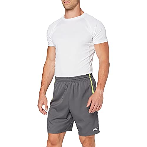 JAKO Herren Sporthose Turin, Anthrazit/Lime, XL, 4462 JAKO Herren Sporthose Turin, Anthrazit/Lime, XL, 4462 von JAKO