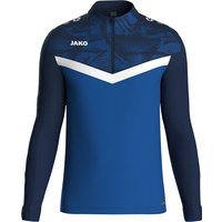 JAKO Iconic 1/4-Zip Sweatshirt Kinder 403 - royal/marine 128 von Jako