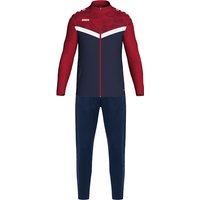 JAKO Iconic Polyesteranzug Kinder 901 - marine/chili rot 164 JAKO Iconic Polyesteranzug Kinder 901 - marine/chili rot 164 von Jako
