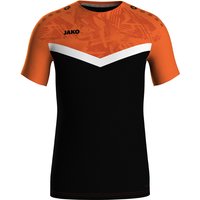 JAKO Iconic T-Shirt Kinder 807 - schwarz/neonorange 152 JAKO Iconic T-Shirt Kinder 807 - schwarz/neonorange 152 von Jako