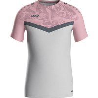 JAKO Iconic T-Shirt Kinder 851 - soft grey/dusky pink/anthra light 116 von Jako