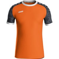 JAKO Iconic kurzarm Trikot 351 - neonorange/schwarz 3XL von Jako