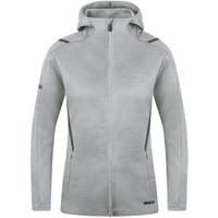 JAKO Challenge Kapuzenjacke Damen hellgrau meliert/anthra light 38 JAKO Challenge Kapuzenjacke Damen hellgrau meliert/anthra light 38 von Jako