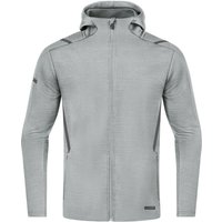 JAKO Challenge Kapuzenjacke hellgrau meliert/anthra light XL JAKO Challenge Kapuzenjacke hellgrau meliert/anthra light XL von Jako