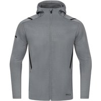 JAKO Challenge Kapuzenjacke steingrau meliert/schwarz XL JAKO Challenge Kapuzenjacke steingrau meliert/schwarz XL von Jako