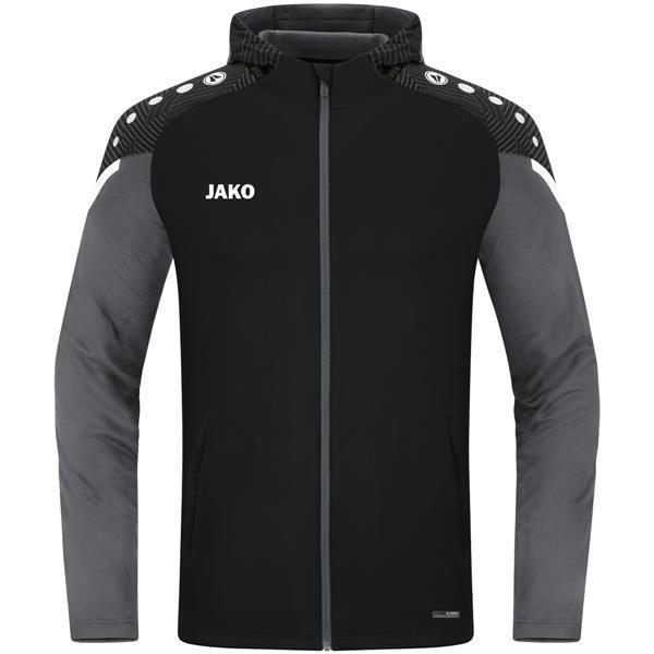 JAKO Kapuzenjacke Performance S Schwarz/Anthra Light JAKO Kapuzenjacke Performance S Schwarz/Anthra Light von Jako