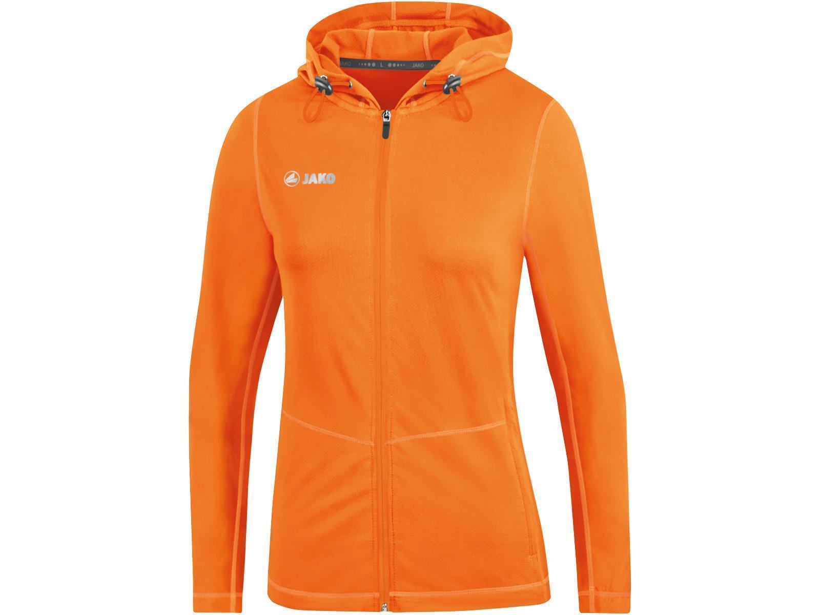 JAKO Kapuzenjacke Run 2.0 40 Neonorange von Jako