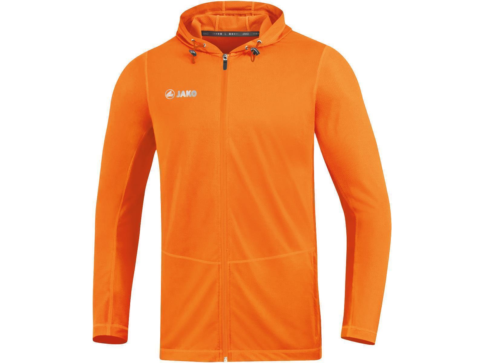 JAKO Kapuzenjacke Run 2.0 M Neonorange JAKO Kapuzenjacke Run 2.0 M Neonorange von Jako