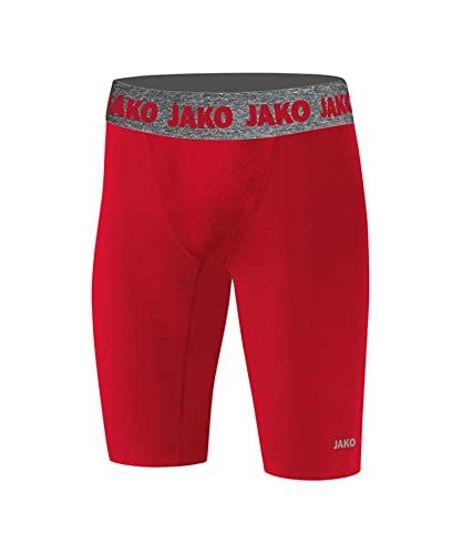 JAKO Herren Compression 2.0 Short Tights, Rot, 152 EU JAKO Herren Compression 2.0 Short Tights, Rot, 152 EU von JAKO