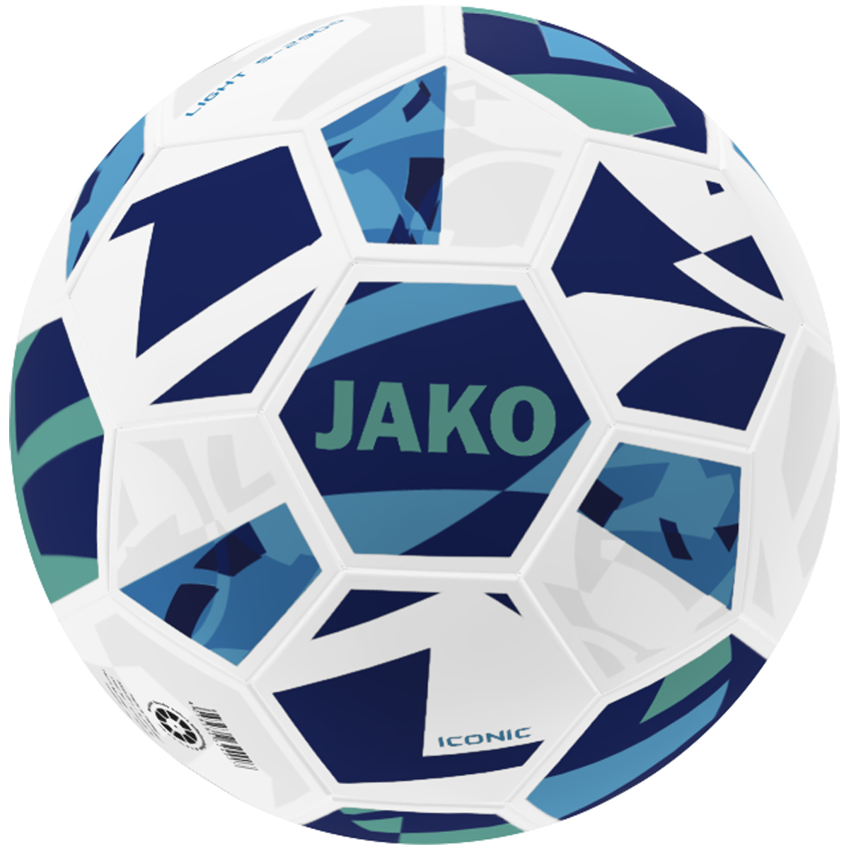 JAKO Lightball Iconic weiß/navy/mint, 290g 5 JAKO Lightball Iconic weiß/navy/mint, 290g 5 von Jako