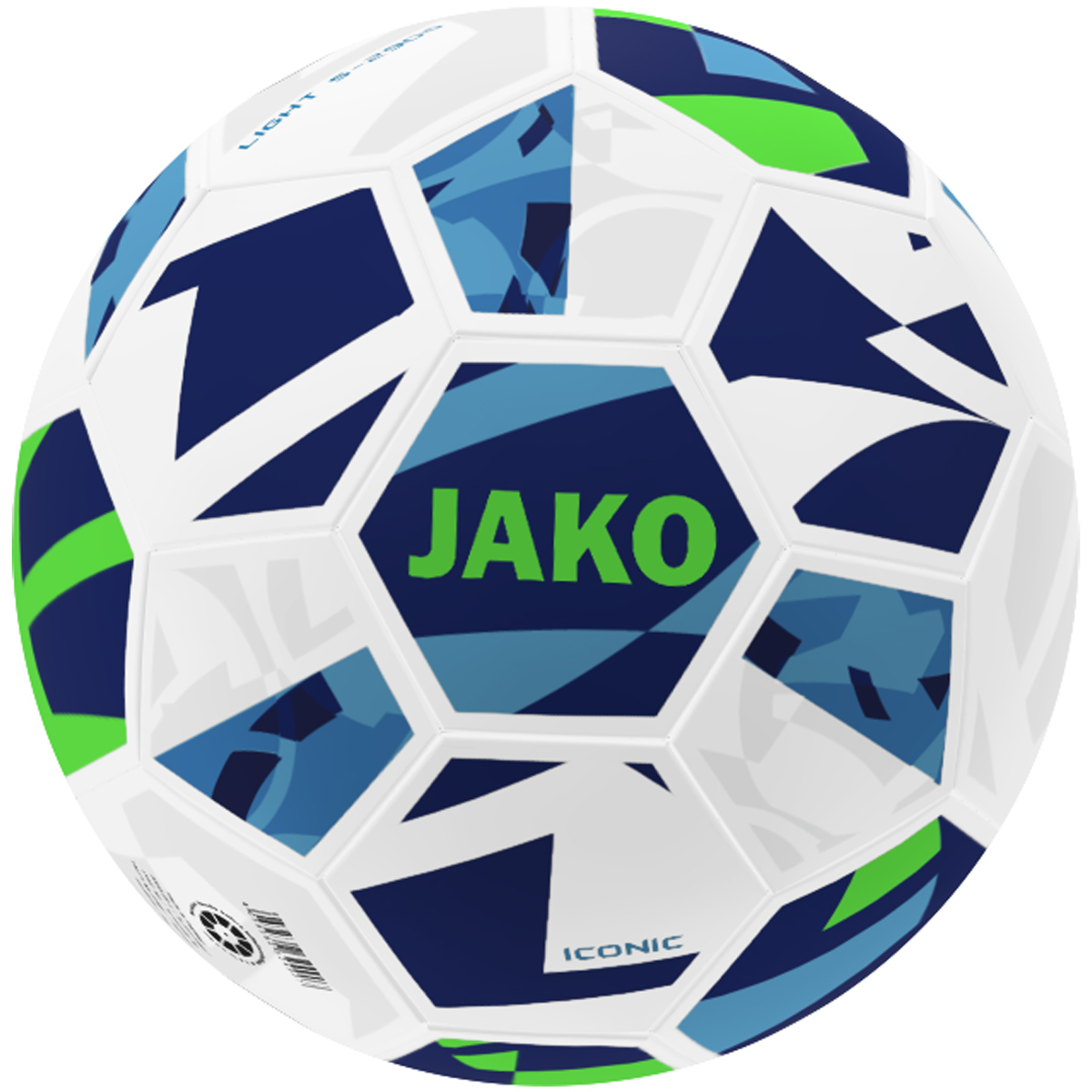 JAKO Lightball Iconic weiß/navy/neongrün, 350g 5 JAKO Lightball Iconic weiß/navy/neongrün, 350g 5 von Jako