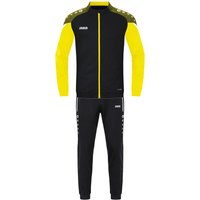 JAKO Performance Trainingsanzug Polyester Kinder 808 - schwarz/soft yellow 152 JAKO Performance Trainingsanzug Polyester Kinder 808 - schwarz/soft yellow 152 von Jako
